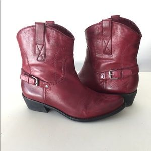 Franco Sarto leather boots
